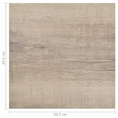 Vloerplanken 55 pcs Taupe 5,11 m² PVC