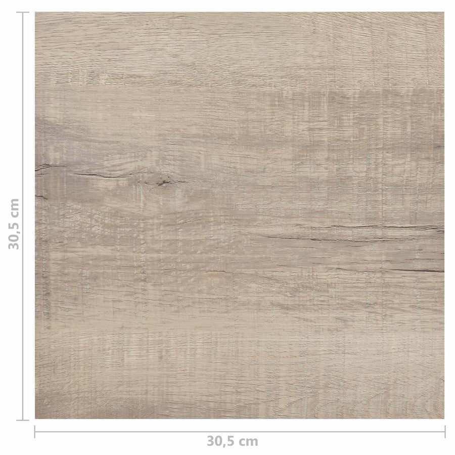 Vloerplanken 55 pcs Taupe 5,11 m² PVC