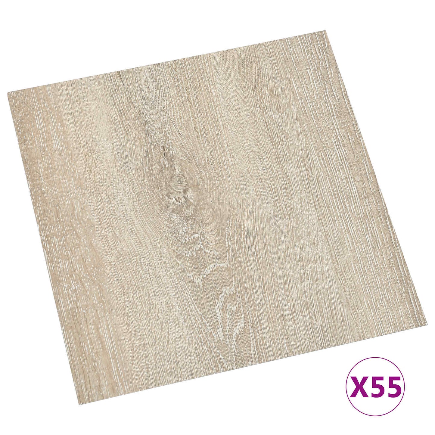 Vloerplanken 55 pcs Beige 5,11 m² PVC