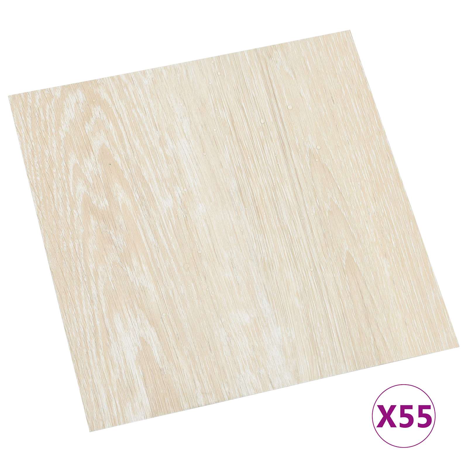 Vloerplanken 55 pcs Beige 5,11 m² PVC