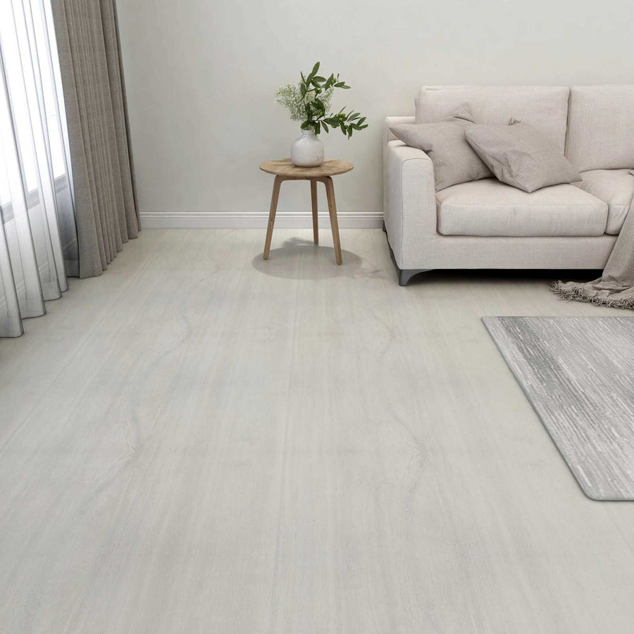 Vloerplanken 55 pcs Crème 5,11 m² PVC