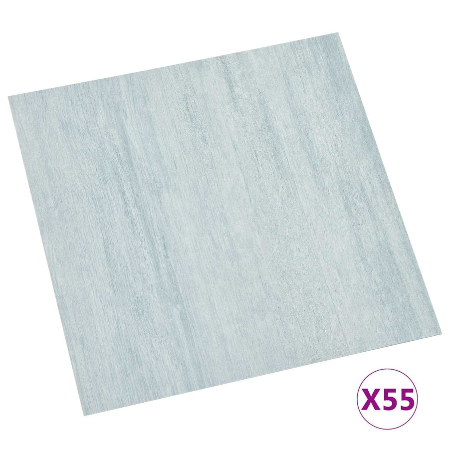 Vloerplanken 55 pcs Groen 5,11 m² PVC
