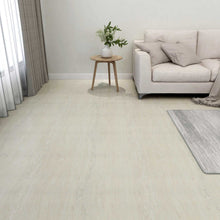 Vloerplanken 55 pcs Crème 5,11 m² PVC