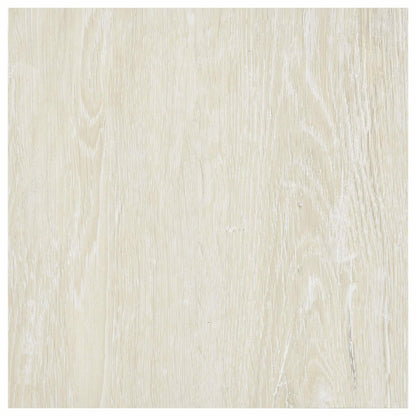 Vloerplanken 55 pcs Crème 5,11 m² PVC