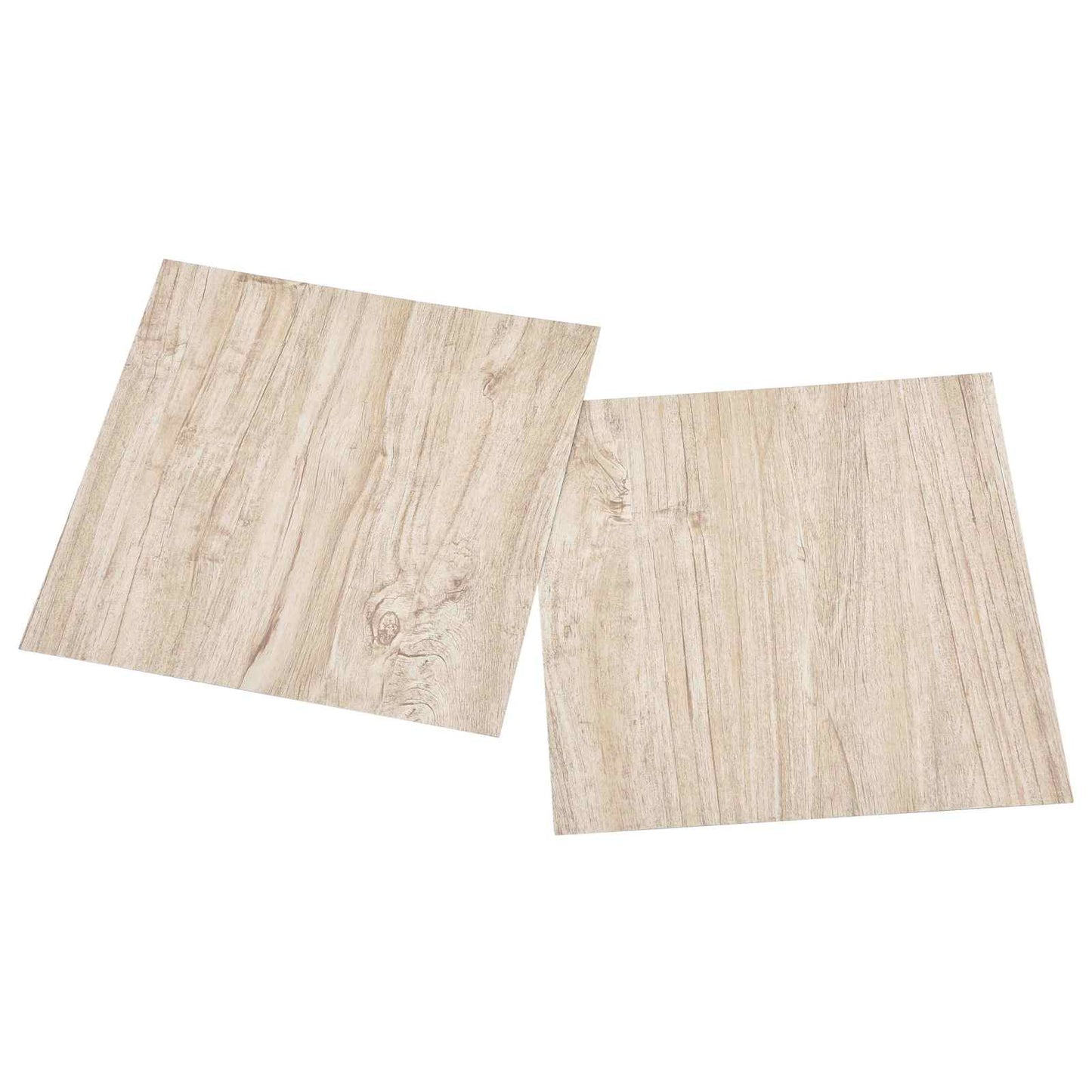 Vloerplanken 55 pcs Licht Bruin 5,11 m² PVC