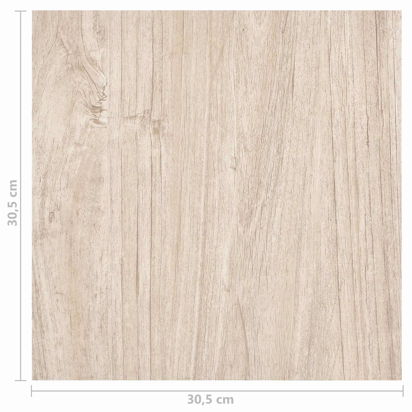 Vloerplanken 55 pcs Licht Bruin 5,11 m² PVC