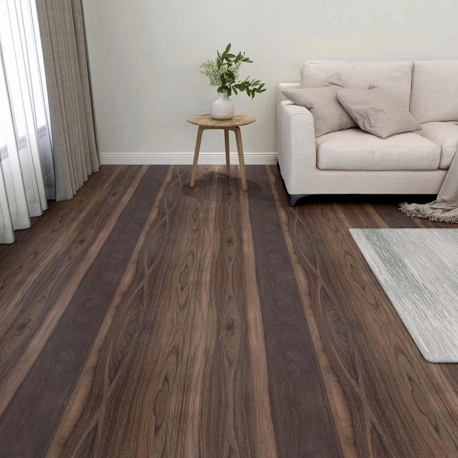 Vloerplanken 55 pcs Donkerbruin 5,11 m² PVC
