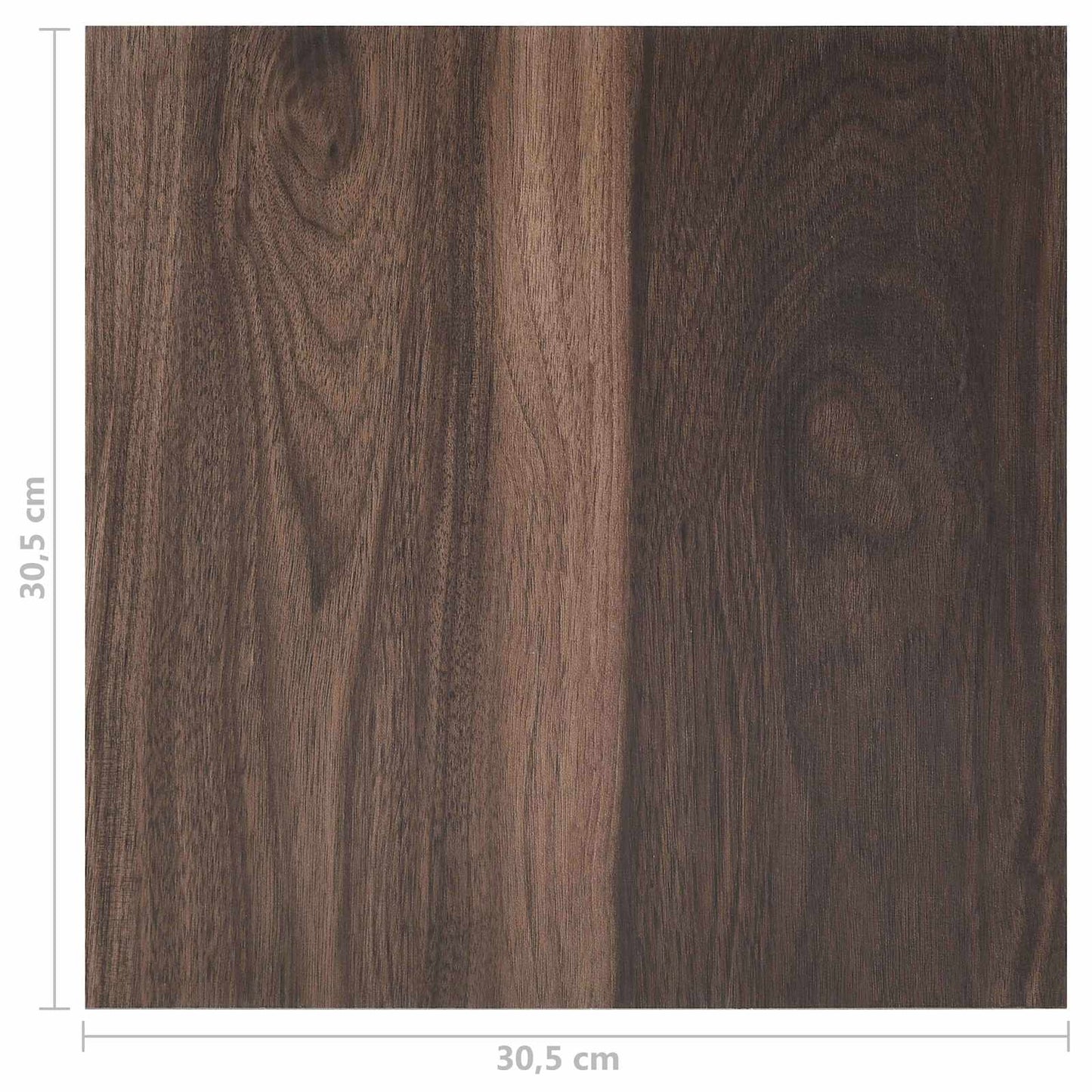 Vloerplanken 55 pcs Donkerbruin 5,11 m² PVC