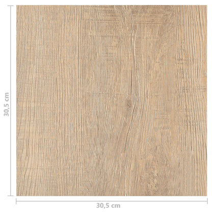 Vloerplanken 55 pcs Bruin 5,11 m² PVC