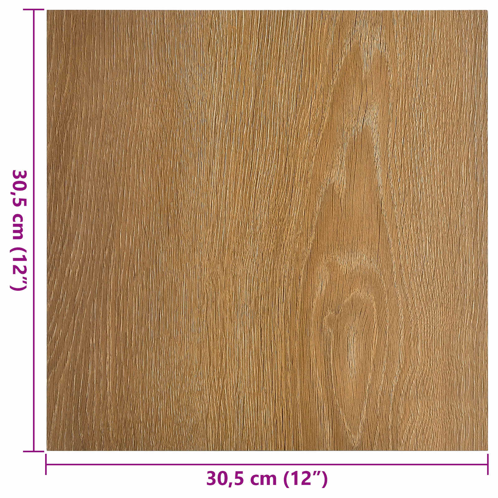 Vloerplanken 55 pcs Bruin 5,11 m² PVC