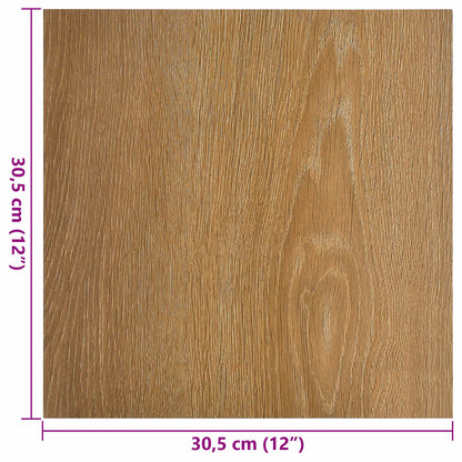 Vloerplanken 55 pcs Bruin 5,11 m² PVC