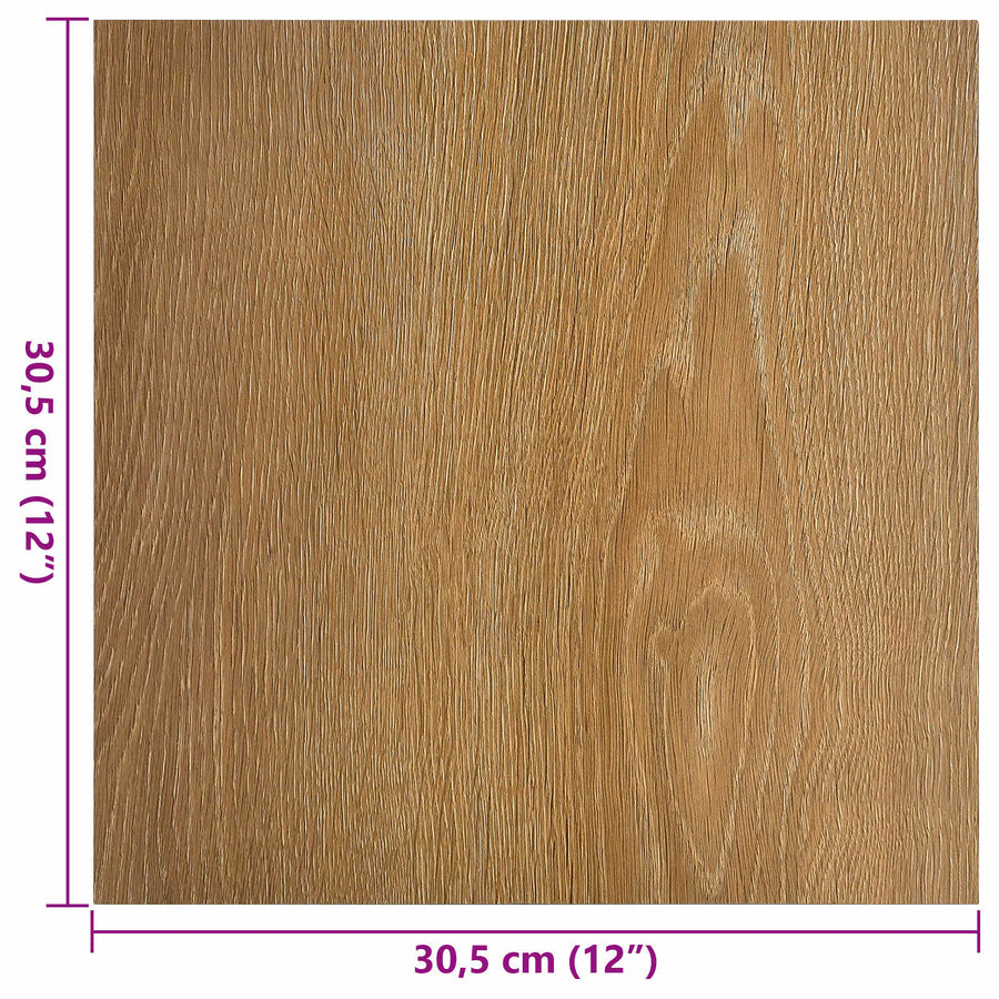 Vloerplanken 55 pcs Bruin 5,11 m² PVC