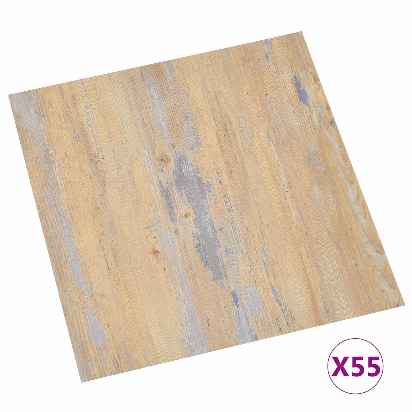 Vloerplanken 55 pcs Bruin 5,11 m² PVC