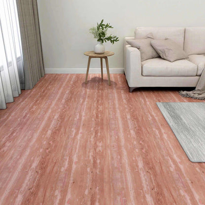 Vloerplanken 55 pcs Rood 5,11 m² PVC