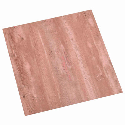 Vloerplanken 55 pcs Rood 5,11 m² PVC