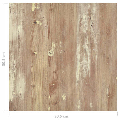 Vloerplanken 55 pcs Bruin 5,11 m² PVC