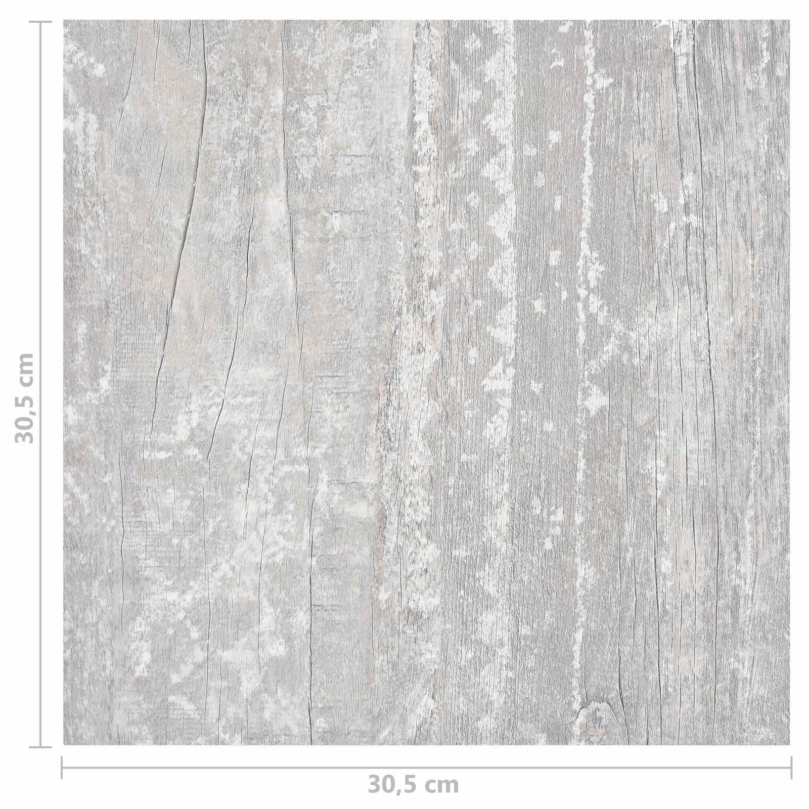 Vloerplanken 55 pcs Grijs 5,11 m² PVC