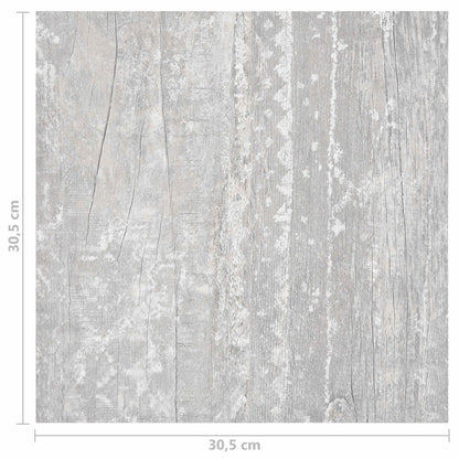 Vloerplanken 55 pcs Grijs 5,11 m² PVC