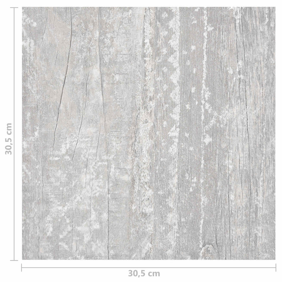 Vloerplanken 55 pcs Grijs 5,11 m² PVC