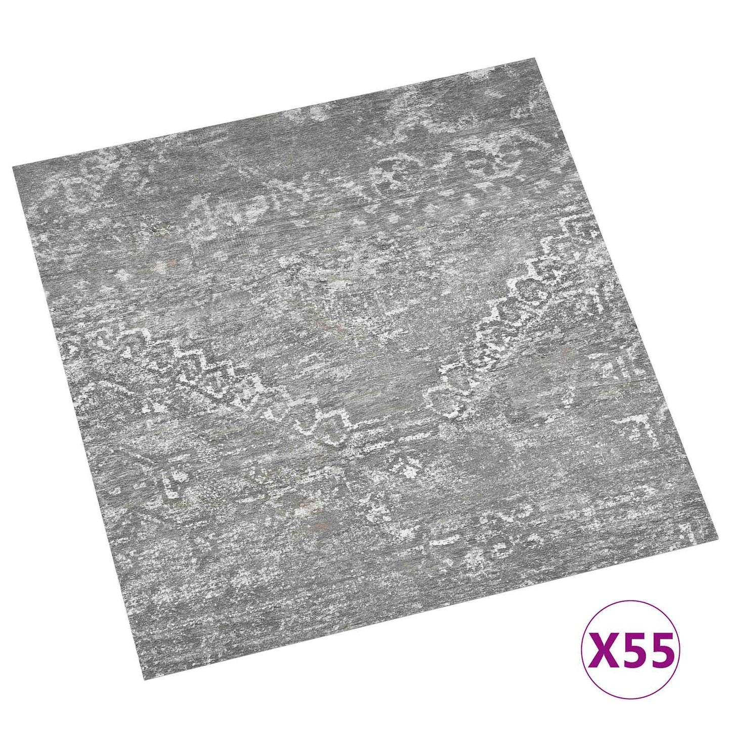 Vloerplanken 55 pcs Beton Grijs 5,11 m² PVC