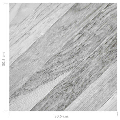 Vloerplanken 55 pcs Grijs 5,11 m² PVC