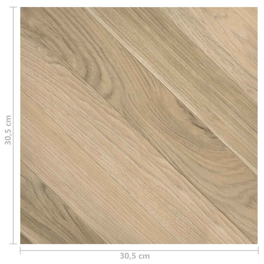 Vloerplanken 55 pcs Bruin 5,11 m² PVC