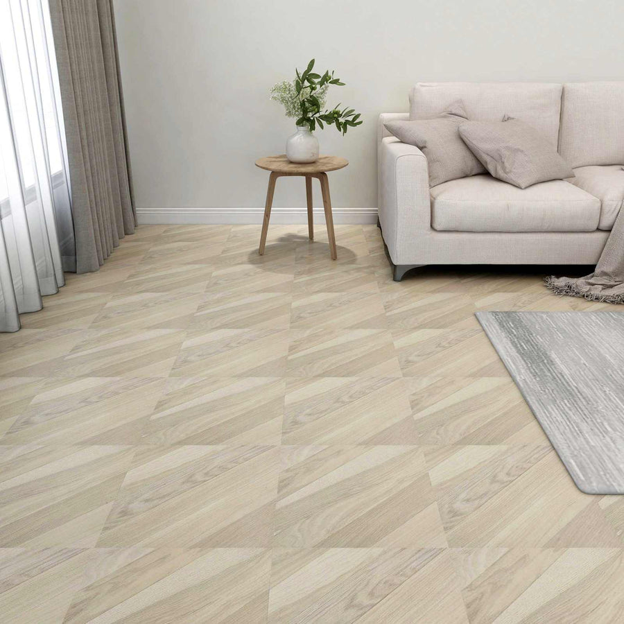 Vloerplanken 55 pcs Beige 5,11 m² PVC