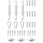 9-Piece Sunshade Accessory Kit Stainless Steel