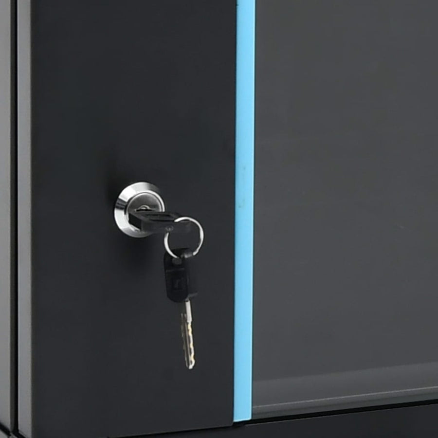 Netwerkkast voor aan de muur 6U 19" IP20 600x450x375 mm 600 x 450 x 375 mm