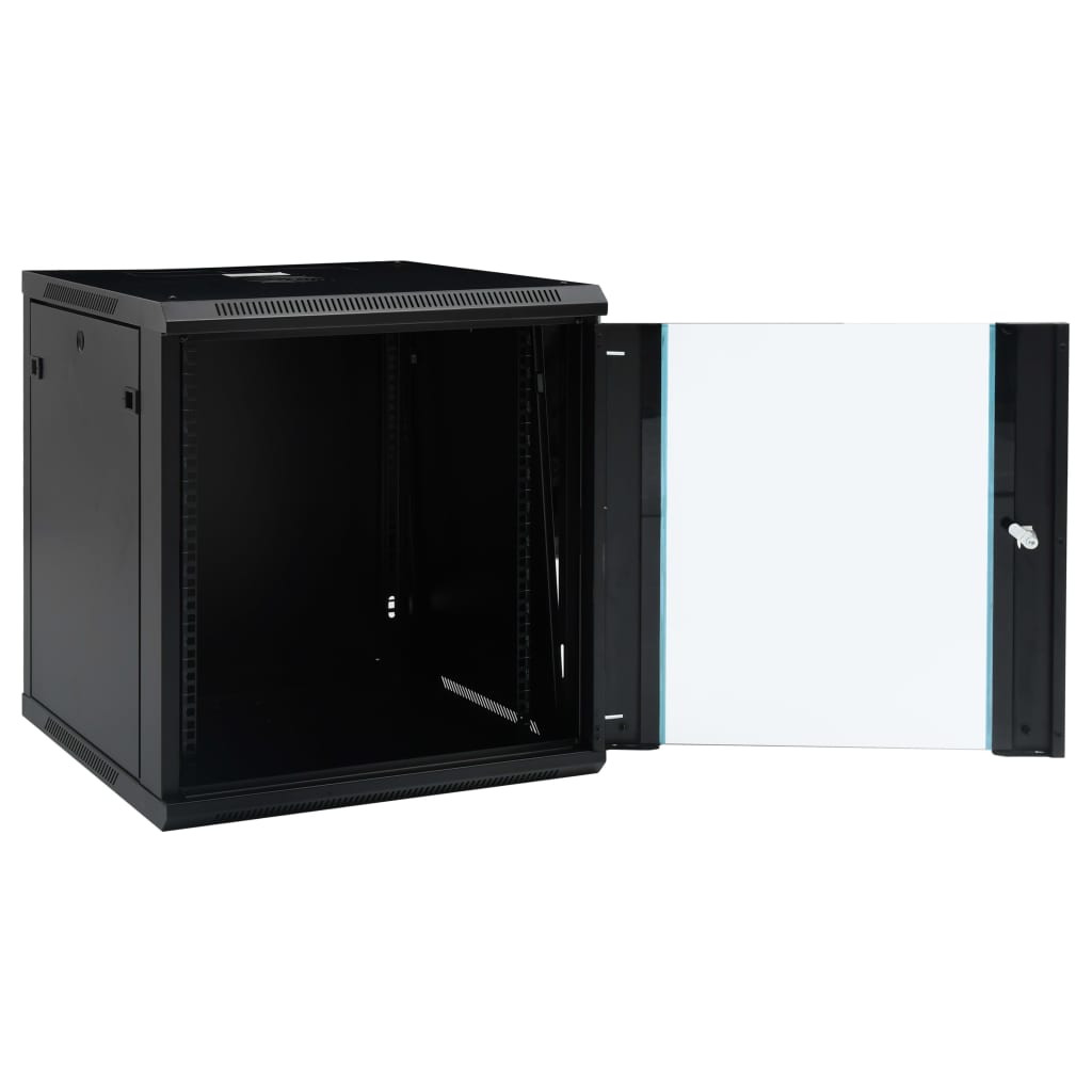 Netwerkkast voor aan de muur 12U 19" IP20 600x600x640 mm 600 x 600 x 640 mm