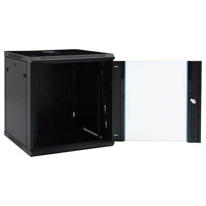 Netwerkkast voor aan de muur 12U 19" IP20 600x600x640 mm 600 x 600 x 640 mm