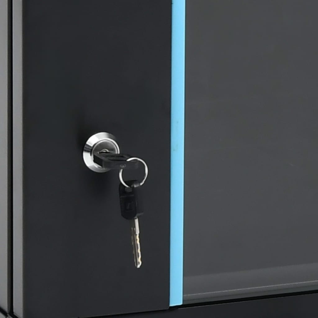 Netwerkkast voor aan de muur 12U 19" IP20 600x600x640 mm 600 x 600 x 640 mm