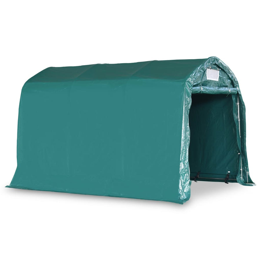 Garagetent 2,4X3,6 M Pvc Groen 2.4 x 3.6 m