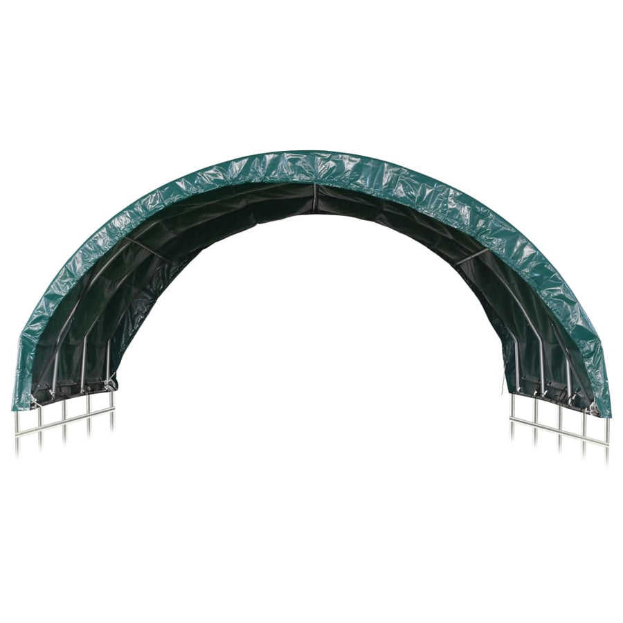 Veetent 3,7X3,7 M Pvc Groen