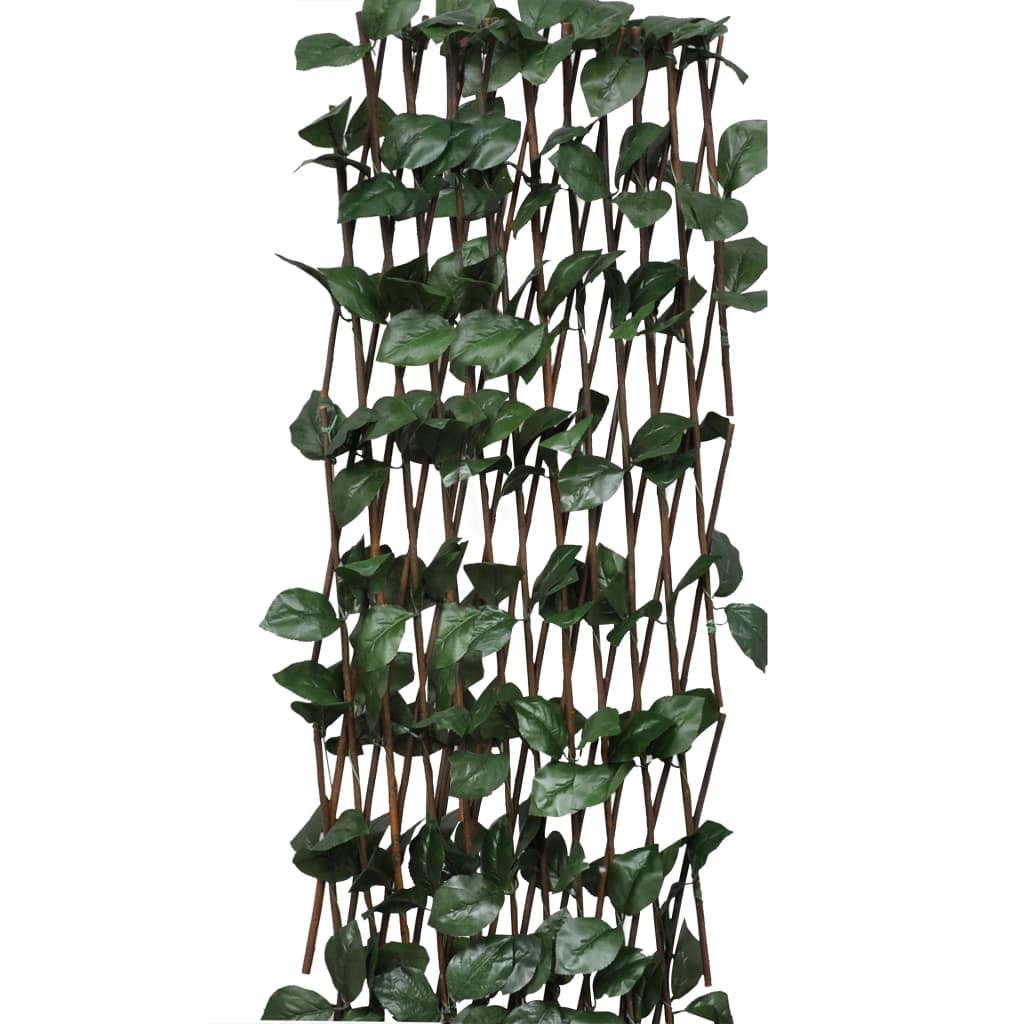 Tuinlatwerk 5 St Met Kunstbladeren 180X30 Cm Wilg 180 x 30 cm