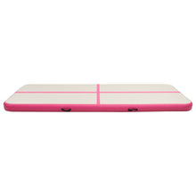 Gymnastiekmat Met Pomp Opblaasbaar Pvc 300 x 100 x 15 cm Roze