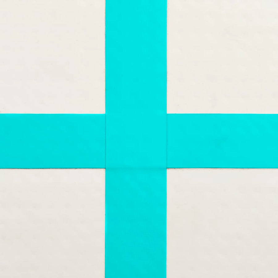 Gymnastiekmat Met Pomp Opblaasbaar Pvc 300 x 100 x 15 cm Groen