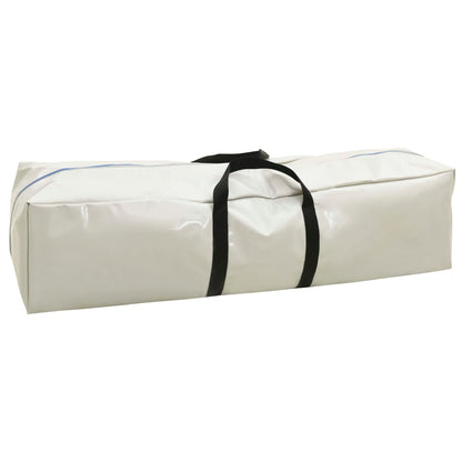 Gymnastiekmat Met Pomp Opblaasbaar Pvc 500 x 100 x 20 cm Blauw