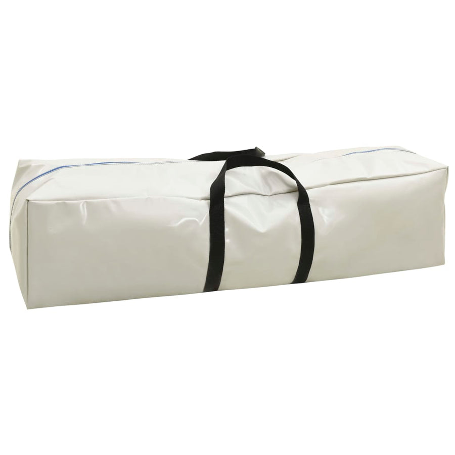 Gymnastiekmat Met Pomp Opblaasbaar Pvc 500 x 100 x 20 cm Groen