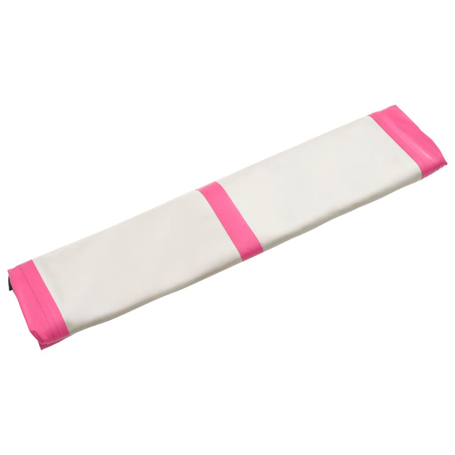 Gymnastiekmat Met Pomp Opblaasbaar Pvc 200 x 200 x 10 cm Roze