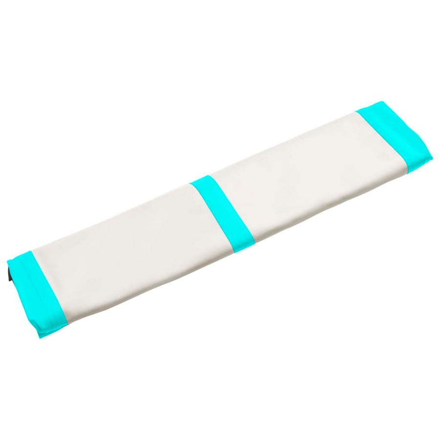 Gymnastiekmat Met Pomp Opblaasbaar Pvc 200 x 200 x 10 cm Groen