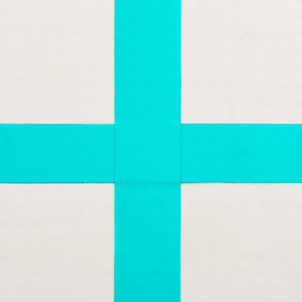 Gymnastiekmat Met Pomp Opblaasbaar Pvc 200 x 200 x 20 cm Groen