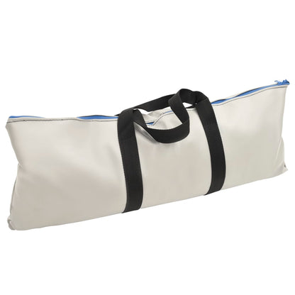 Gymnastiekmat Met Pomp Opblaasbaar Pvc 100 x 100 x 20 cm Groen en rood