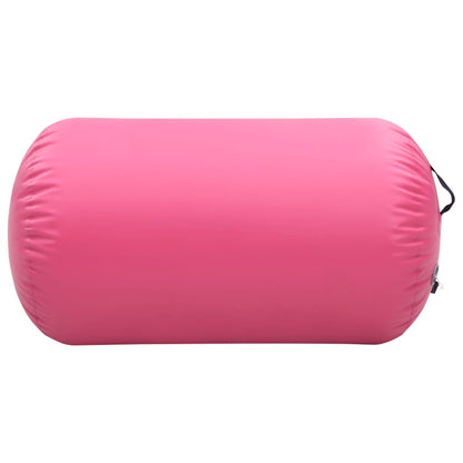 Gymnastiekrol Met Pomp Opblaasbaar 100X60 Cm Pvc Roze 100 x 60 cm