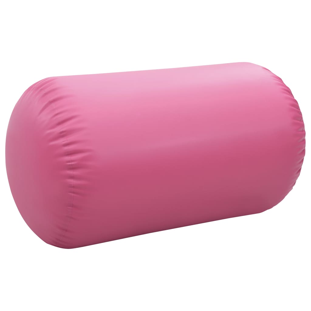 Gymnastiekrol Met Pomp Opblaasbaar 100X60 Cm Pvc Roze 100 x 60 cm