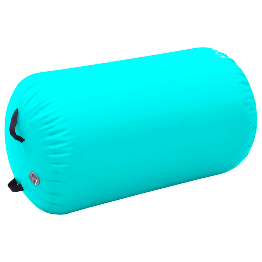 Gymnastiekrol Met Pomp Opblaasbaar Pvc 100 x 60 cm Groen