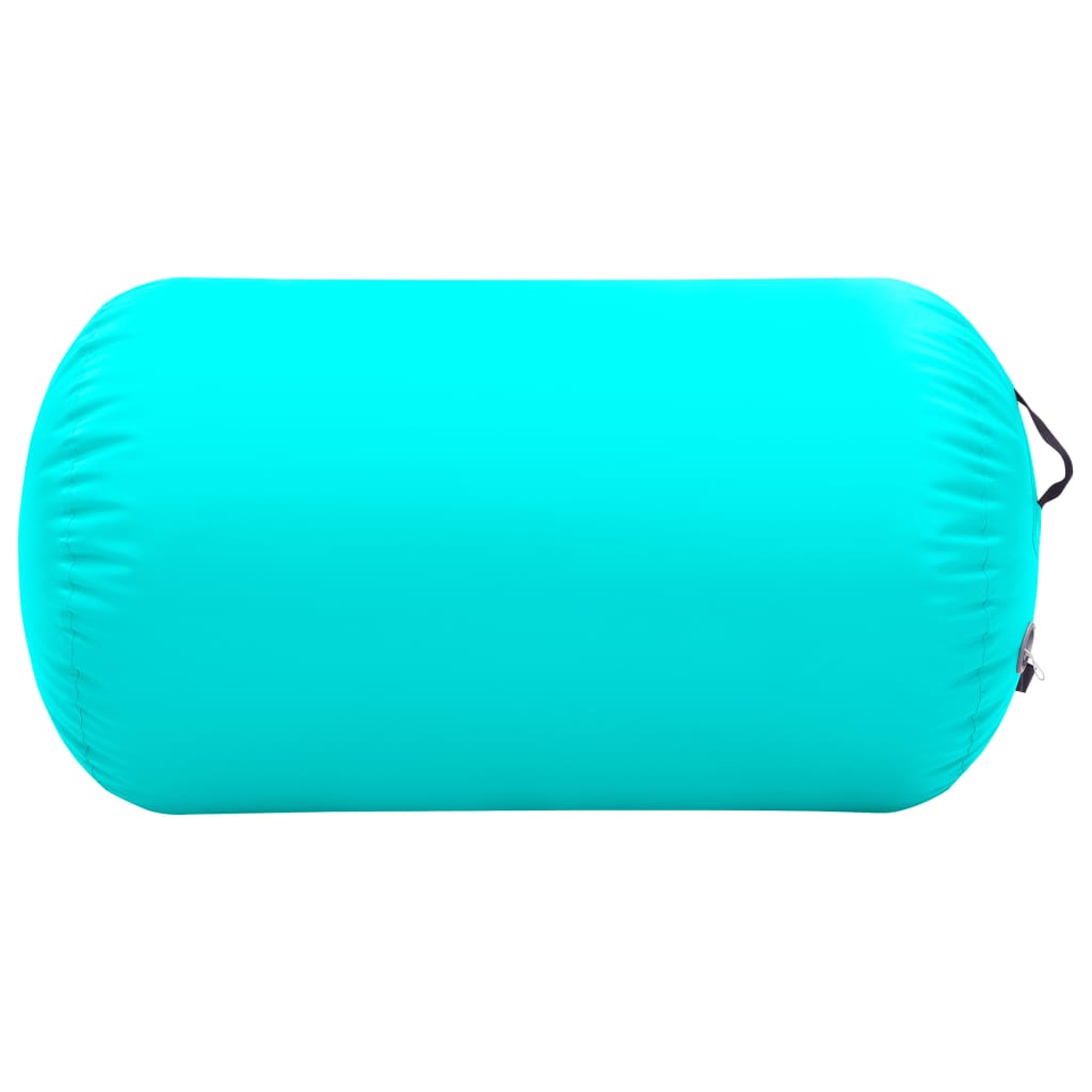 Gymnastiekrol Met Pomp Opblaasbaar Pvc 100 x 60 cm Groen