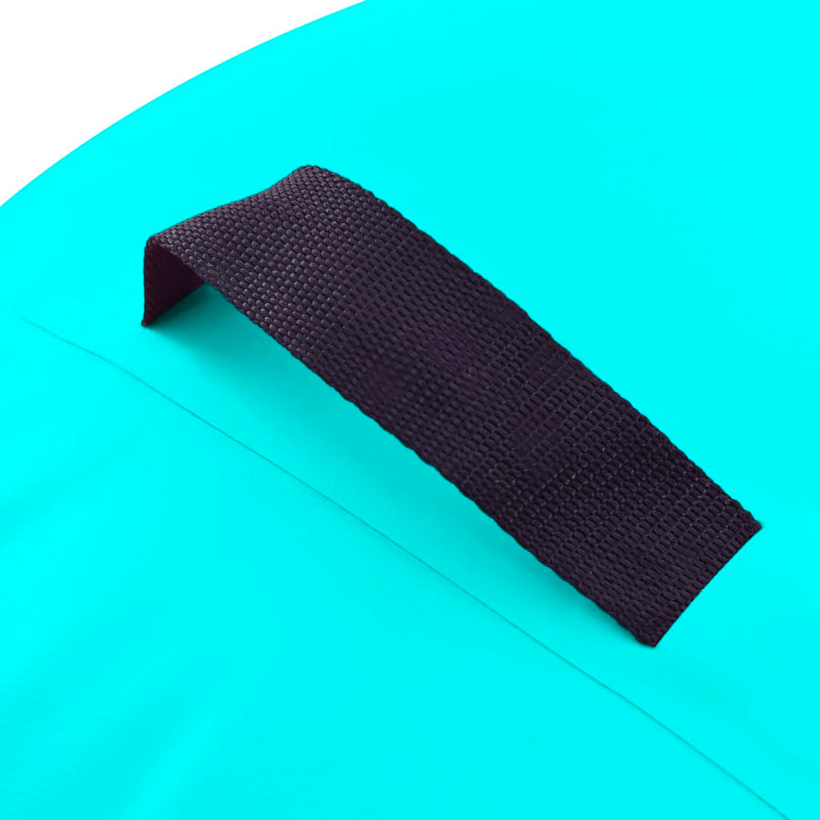 Gymnastiekrol Met Pomp Opblaasbaar Pvc 100 x 60 cm Groen