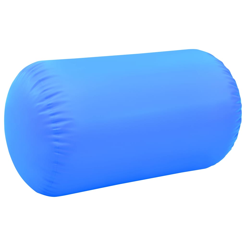Gymnastiekrol Met Pomp Opblaasbaar Pvc 100 x 60 cm Blauw