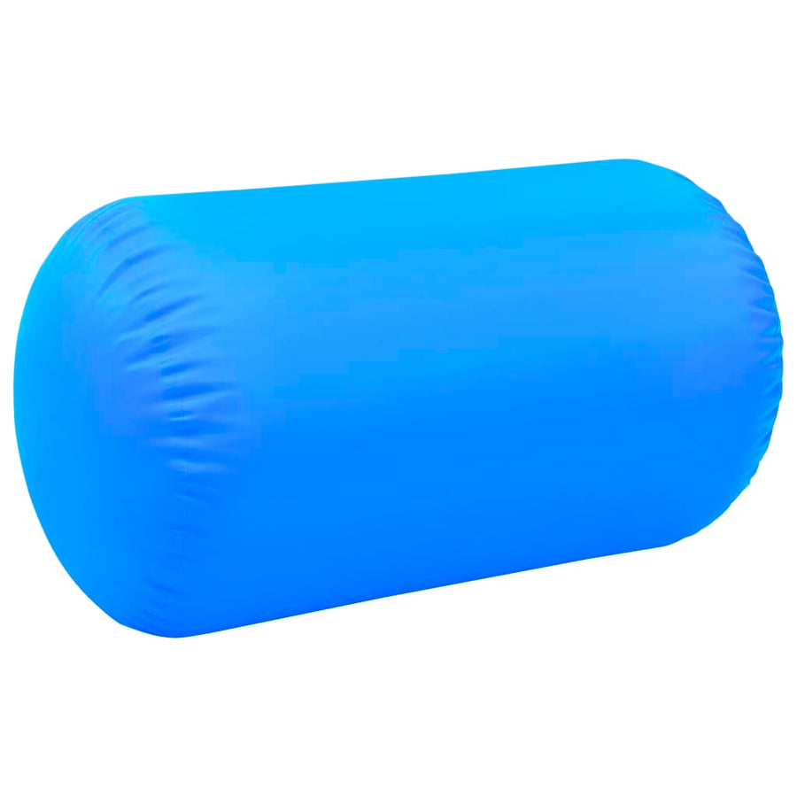 Gymnastiekrol Met Pomp Opblaasbaar Pvc 100 x 60 cm Blauw